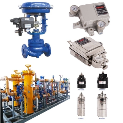 نطاق ضغط صمام التحكم النيوماتيكي Azbil PN1.6MPa إلى 42MPa