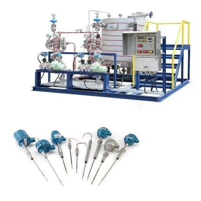 المزلق مثبت بمستشعر درجة الحرارة Rosemount 214C و EMERSON 148 248 644 648 إرسال 114C Thermowell