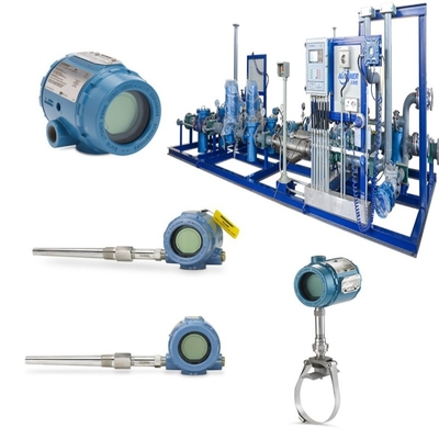 ناقل الحرارة Rosemount 3144P متوفر مع 214C / 214C RTD / 0085 جهاز استشعار 114CThermowell 114P أنبوب حماية