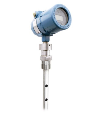 النظام المثبت على الزلاجة مع جهاز إرسال مستوى رادار الموجات الموجهة Fisher-Rosemount 3301