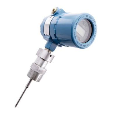 النظام المثبت على الزلاجة مع جهاز إرسال مستوى رادار الموجات الموجهة Fisher-Rosemount 3301