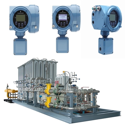 EMERSON Rosemount Micro Motion F-Series Coriolis Meter مع جهاز استشعار F025H F100A F200H F050S و جهاز إرسال 5700