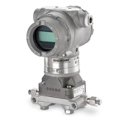 ضغط / تدفق التحكم في المزلق مع ناقل الضغط Rosemount 3051N 3154N 3155N ومقياس الضغط Wika
