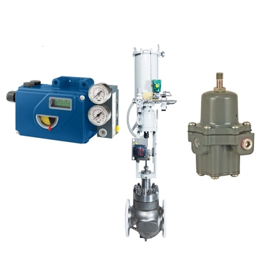 صمامات التحكم الصينية عالية الجودة مع مُنظّم فلتر فيشر 67CFR و ASCO Five-position Three-way Solenoid Valve Foxboro SRD991 Valve Positioner