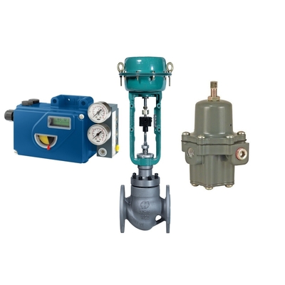 صمامات التحكم الصينية عالية الجودة مع مُنظّم فلتر فيشر 67CFR و ASCO Five-position Three-way Solenoid Valve Foxboro SRD991 Valve Positioner
