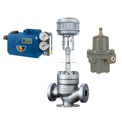 صمامات التحكم الصينية عالية الجودة مع مُنظّم فلتر فيشر 67CFR و ASCO Five-position Three-way Solenoid Valve Foxboro SRD991 Valve Positioner