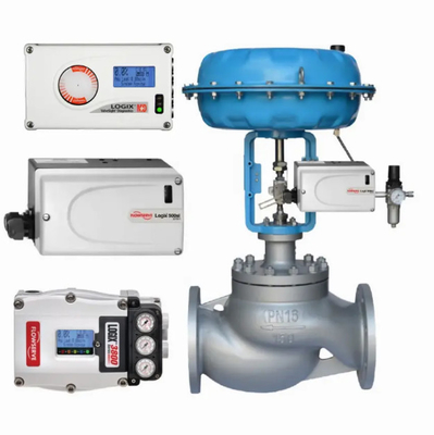 موقف الصمام المورد الأسهم W / الصينية صمام التحكم للوجيكس Flowserve 3800MD 3200MD لوجيكس 520md موقف الصمام الذكي Flowserve مفاعل هوائي
