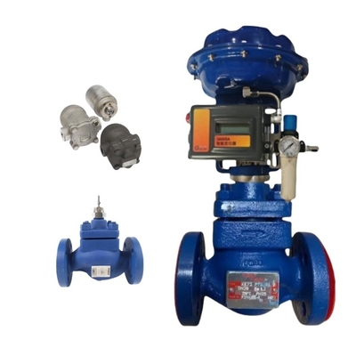 صمام التحكم في Spirax Sarco KE73 مع Fisher DVC2000 Positioner وFlanged Steam Trap FT14/FT44/FTS14-10/TD32F DN40 Spirax Sarco Steam Trap