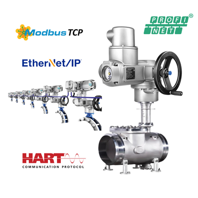 الصمامات الكهربائية مع AUMA SQ10.2 ومرفق الصمام F10 F12 Auma SQ SQR محرك الدوران الكهربائي SQ10.2 SQ07.2 SQ12.2 SQ14.2 SQ05.2 للخدمة المفتوحة القريبة