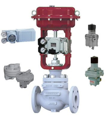 موقف صمام Masoneilan 4700E/SVI1000/SVI2/SVI3 و Booster BR400 للتطبيقات التي تتطلب سرعات ضرب سريعة باستخدام مفاعلات منوعة