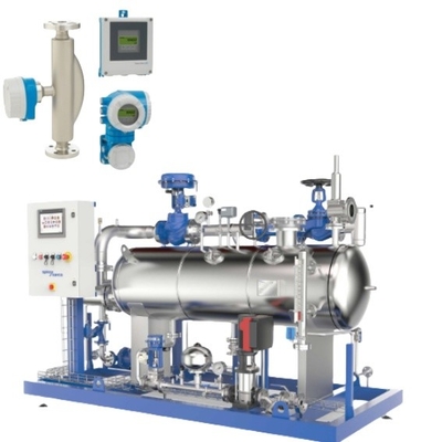 Endress Hauser Proline Promass F 500 Coriolis Flowmeter مع إمدادات الطاقة DC 24V AC