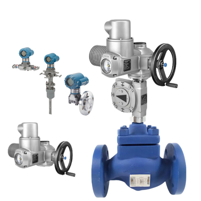 جهاز تشغيل كهربائي جديد وأصلي لشركة أوما لشركة Spiraxsarco Valve مع مقياس تدفق من سلسلة Rosemount 3144P لصناعة النفط والغاز