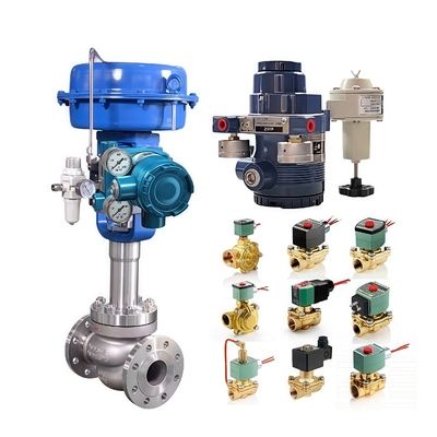 صمام التحكم الهوائي الأصلي Azbil موقف الصمام الذكي AVP300 AVP301 AVP302 12v 24v 2 Way Asco Solenoid Valve