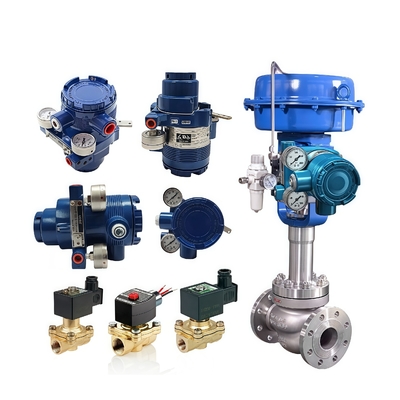 صمام التحكم الهوائي الأصلي Azbil موقف الصمام الذكي AVP300 AVP301 AVP302 12v 24v 2 Way Asco Solenoid Valve