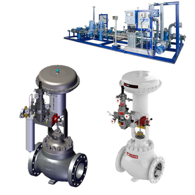 صمامات التحكم الهوائية VRG صمام التحكم الدواري الخطي Fisher DVC6200 موقف الصمام لتطبيقات التحكم في الغاز الطبيعي