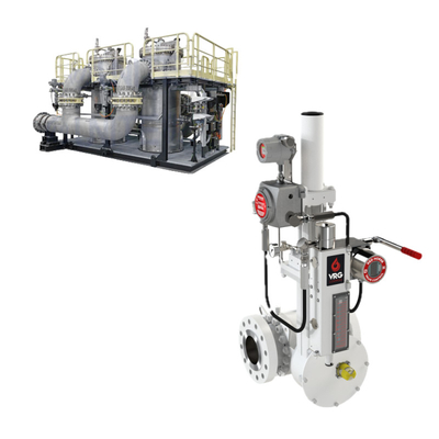VRG صمامات التحكم الدوارية النيوماتيكية VPC-SA Valve Pilot Controllers RCVC Red Circle Valve Controller لتطبيقات الغاز الطبيعي