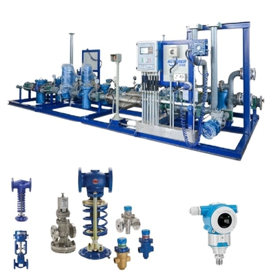 صمام تقليل الضغط المستقر 25P / DP27 مع Endress و Hauser Transmitter لـ Chinese Skids