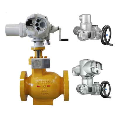 الصينية A2000 الصمام التدفق المحوري الكهربائي المصنع OEM AUMA صمام الكهرباء محرك النفط والغاز صمام التحكم الكهربائي