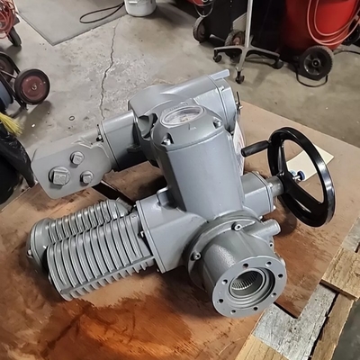 الصينية A2000 الصمام التدفق المحوري الكهربائي المصنع OEM AUMA صمام الكهرباء محرك النفط والغاز صمام التحكم الكهربائي