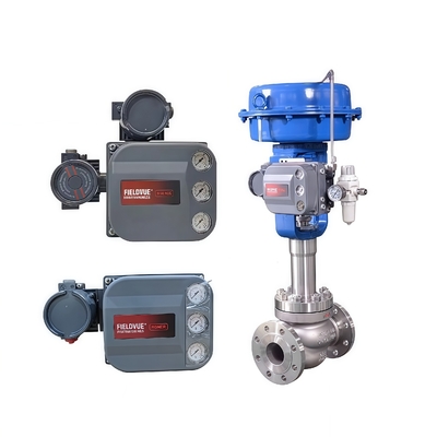 المورد ASCO الصمام الكهربائي الرقمي المتحكم في الصمام الفيشر DVC6205 DVC6215 موقف الصمام لمراقبة العملية