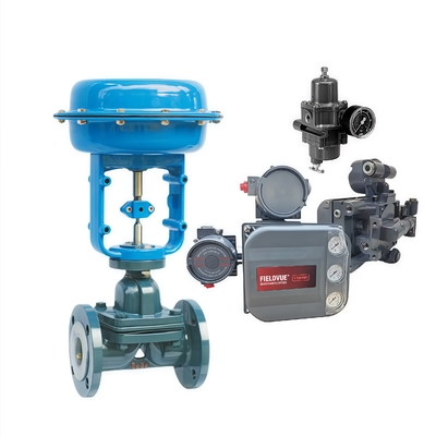 المورد ASCO الصمام الكهربائي الرقمي المتحكم في الصمام الفيشر DVC6205 DVC6215 موقف الصمام لمراقبة العملية
