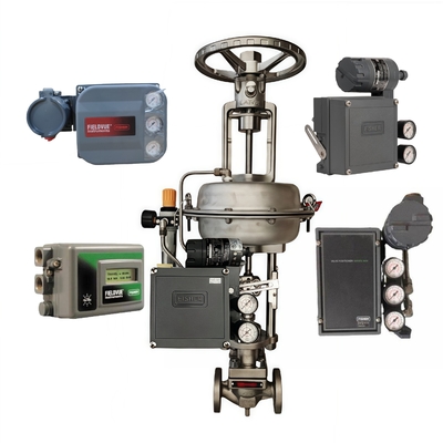 التحكم بدقة عالية في تدفق Emerson Fisher 582i محول I / P 3582i المواقع الكهربائية الرونية مع اتصال HART