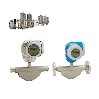 مقياس تدفق كوريوليس الكيميائي E+H Endress+Hauser Proline Promass E 300 مقياس تدفق الكتلة الرقمي من الفولاذ المقاوم للصدأ كوريوليس