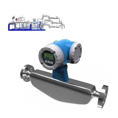 مقياس تدفق كوريوليس الكيميائي E+H Endress+Hauser Proline Promass E 300 مقياس تدفق الكتلة الرقمي من الفولاذ المقاوم للصدأ كوريوليس