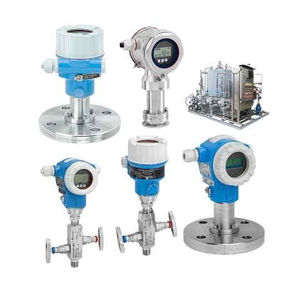 Endress Hauser PMC41 PMC51 PMC71 مستشعر سيراميك E+H جهاز إرسال ضغط رقمي للغاز والسائل للأدوية والأغذية