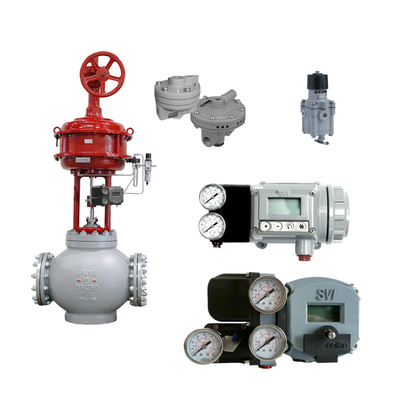 مصنع صمامات التحكم الهوائية ذات المقعد الواحد في الصين، مخصص من Baker Hughes Masoneilan Svi1000 Svi2 Svi3 محدد موضع الصمام الرقمي