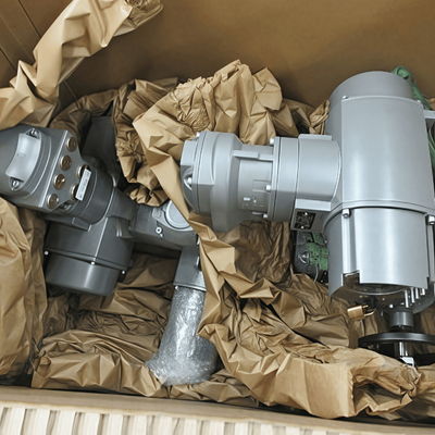 الصمام الكهربائي المحوري المخصصة Auma Actuator GS صناديق التروس الجزئية الدوران SA