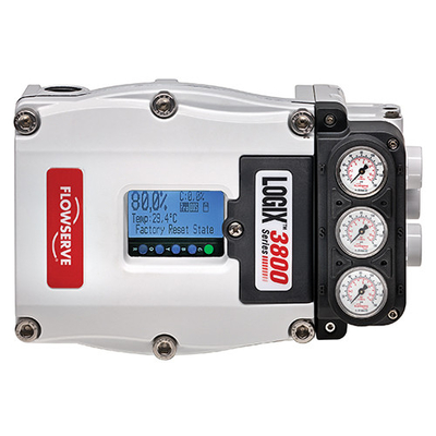 مُوَضِّع صمام رقمي صناعي Flowserve Logix 3800 صمام تحكم تنظيمي لمياه التغذية المساعدة لمحطة توليد الطاقة