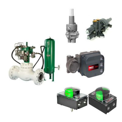صمام التحكم بالعلامة التجارية الصينية مع جهاز تحديد موقع الصمام Fisher DVC6200 Fisher 377 Trip Valve Solso SB Limit Switch