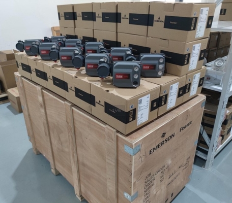 صمام تحكم صيني صمام كروي مع DVC6200 HC PD AD موضع صمام فيشر منظم مرشح SMC AW30 مع مخزون