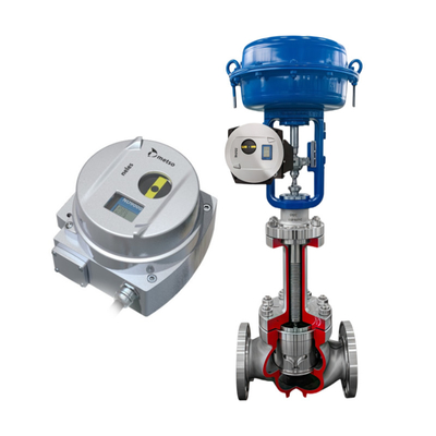 الصين SUPCON Bellows واحد مقعد صمام التحكم Neles ND7000 ND9000 Valmet ذكي المواقع الصمام الذكية مع HART