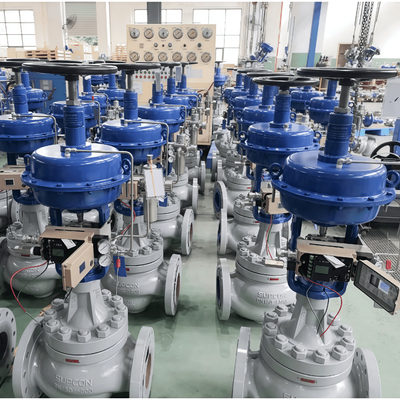 الصين SUPCON Bellows واحد مقعد صمام التحكم Neles ND7000 ND9000 Valmet ذكي المواقع الصمام الذكية مع HART