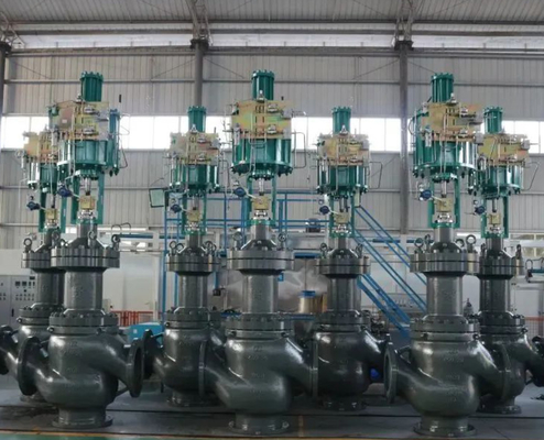 المورد تغيير سريع صمام التحكم بمقعد واحد OEM 67C سلسلة جهاز تنظيم الفلتر فيشر DVC2000 موقف الصمام الذكي
