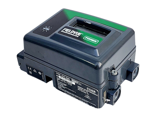 صمام تحكم بغشاء هوائي عالي الحرارة مخصص، موضع صمام رقمي Fisher DVC2000
