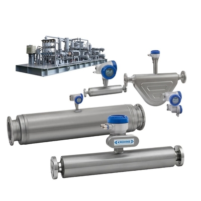 مقياس تدفق كوريوليس Krohne OPTIMASS 1400 لأجهزة قياس تدفق السوائل والغاز عدادات تدفق الكتلة كوريوليس للتحكم في العمليات