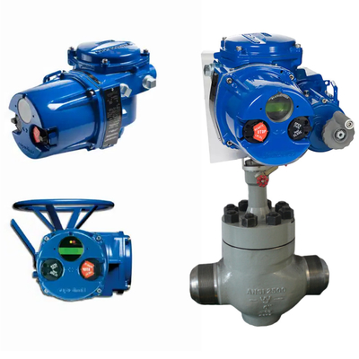 Flowserve Limitorque مشغل الصمام الكهربائي سلسلة MX QX مخصصة الصين عدة دورات ربع دورات صناعية صمام التحكم في تدفق