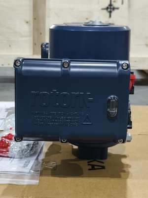 مشغلات ROTORK ROMpak الكهربائية مع صمام تحكم صيني الصنع صمام ثلاثي الاتجاهات