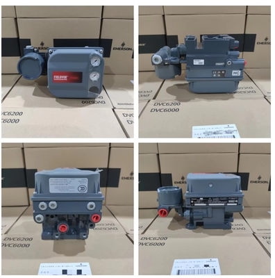 صمام تحكم هوائي صيني Fisher FIELDVUE DVC6200F جهاز تحكم/محدد موضع صمام درجة حرارة منخفضة -52 درجة مئوية Norgren B68G منظم