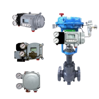 ماسونيلان 3730 موقف الصمام مع Flowserve USA Logix 3200 MD موقف الصمام الرقمي الهوائي