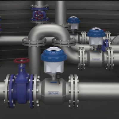 كروهين عداد تدفق WATERFLUX 3070 عداد تدفق الكهرومغناطيسي مراقبة المياه