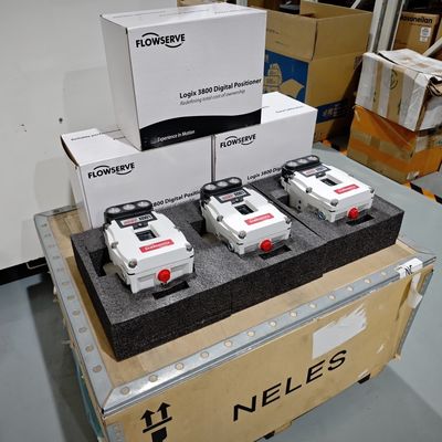 محددات وضع الصمام الرقمية Flowserve Logix 3800 3821-34EA-D43L للتحكم في التدفق