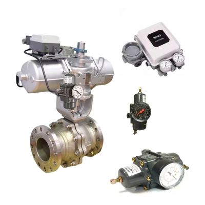 صمام تحكم صيني مع مشغلات هوائية KTM AW AWN و KOSO EPA800 EPB 800 EPC800 محدد موضع الصمام و منظم مرشح Fisher 67cfr