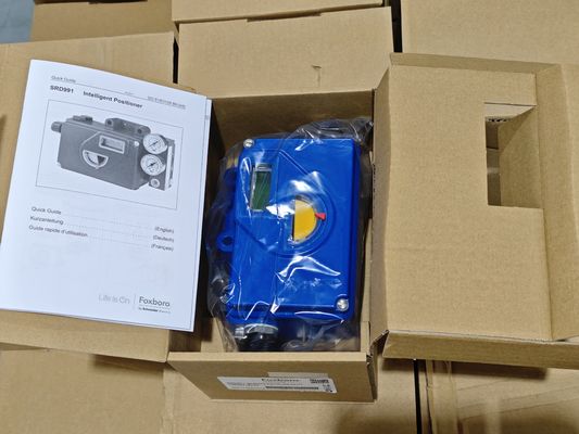 فوكسبورو SRD991 جهاز تحديد موقع الصمام الذكي الدقة الرقمية مع الاتصالات HART و Fieldbus