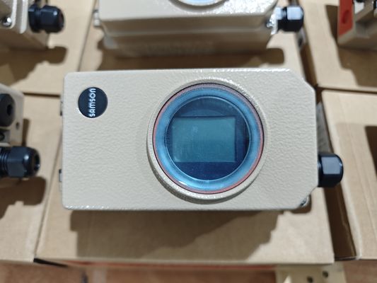 صمامات التحكم الكروية من سامسون 3241 مع 3277 مشغل هوائي وماسونيلان SVI2 21113111 محدد موضع الصمام 4708 ريجولا