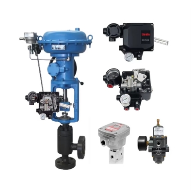 صمام التحكم الكهربائي مع Tissin Smart Valve Positioner TS600 Series الهوائية وصمام الملف اللولبي Asco