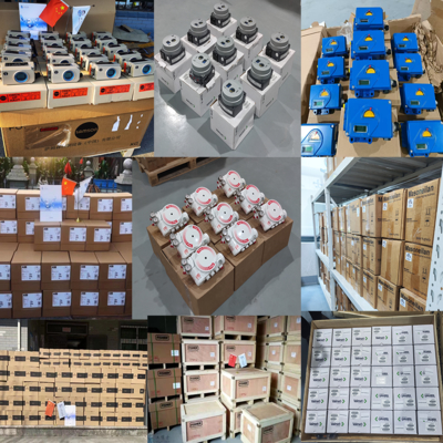 صمام التحكم الكهربائي مع Tissin Smart Valve Positioner TS600 Series الهوائية وصمام الملف اللولبي Asco